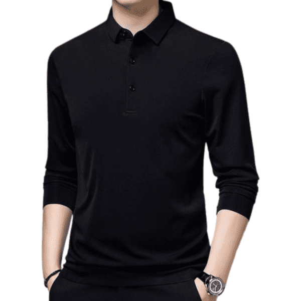 Long Sleeve Polo Shirt
